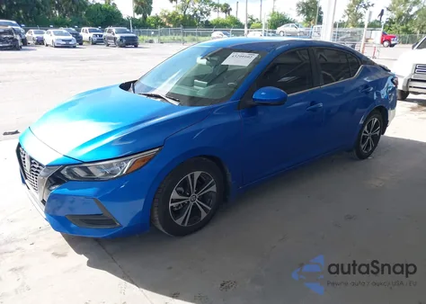 2020 Nissan Sentra Sv Xtronic Cvt z USA, uszkodzony, nr VIN 3N1AB8CV5LY237309